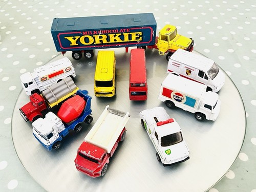 Vintage corgi diecast trucks - vintage,