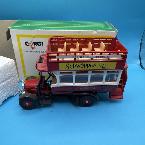 Corgi thornycroft type bus - corgi, j