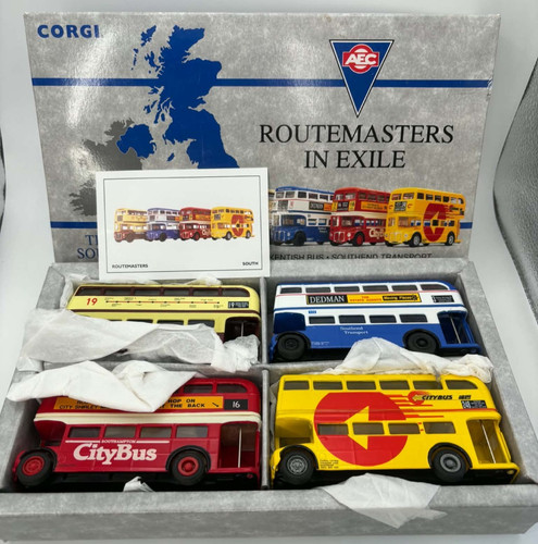 Corgi 97074 routemasters - routemasters, in