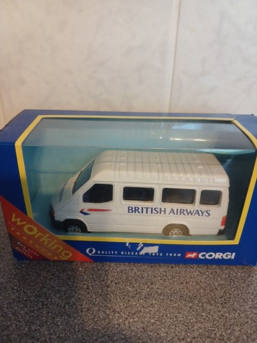Corgi diecast ford transit bus - corgi,