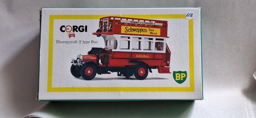 Corgi thornycroft type bus - corgi,