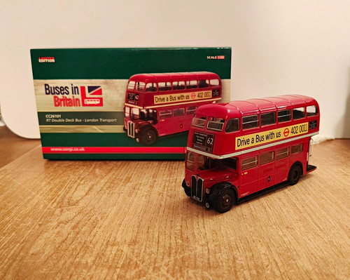 Corgi cc26101 double decker - corgi, rt