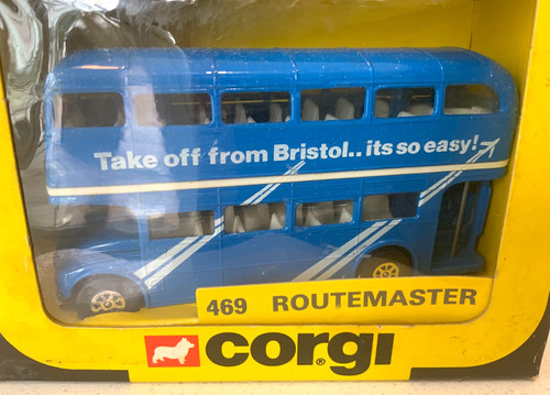 Corgi routemaster bus take - corgi,