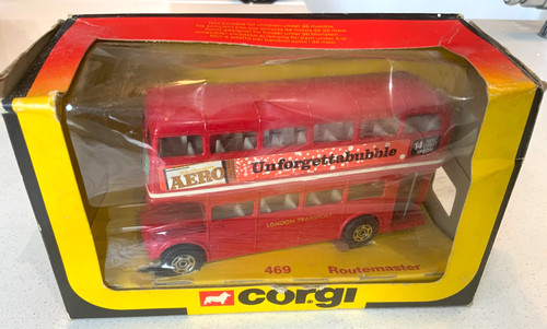 Corgi routemaster bus aero - corgi,