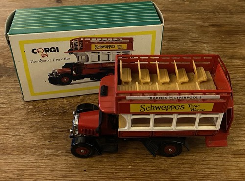 Corgi thornycroft type bus - type,