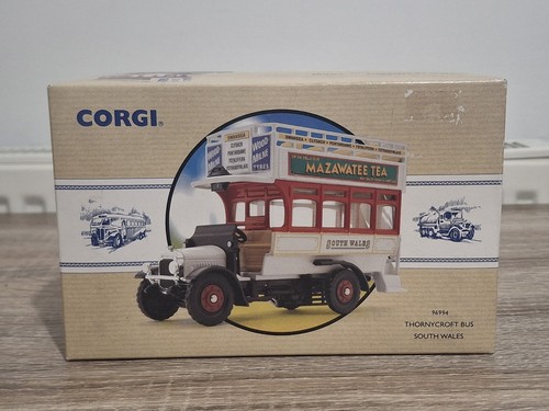 Corgi diecast thornycroft bus - corgi,