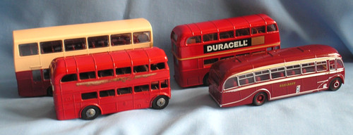 Model bus bundle buses - 4,